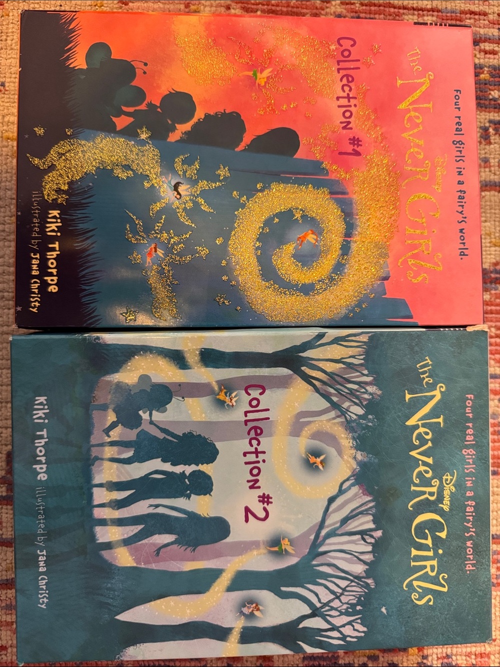 Disney The Never Girls Collection #1 & #2 - Pink, Teal, Gold